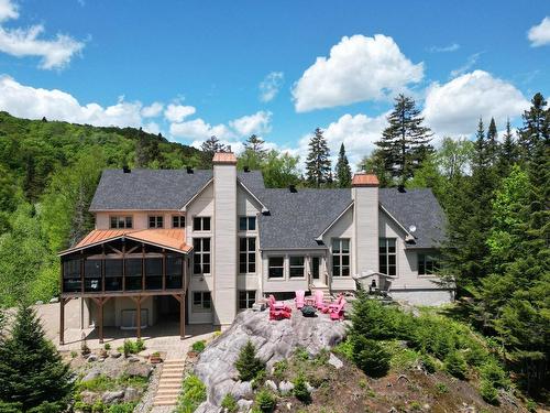 Face arriÃ¨re - 3248 Ch. Du Lac-Des-Trois-Frères, Saint-Adolphe-D'Howard, QC - Outdoor With Facade