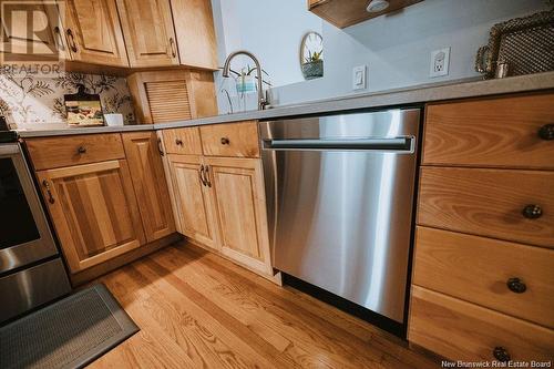 41 Kinney Road, Jacksonville, NB - Indoor Photo Showing Kitchen With Stainless Steel Kitchen