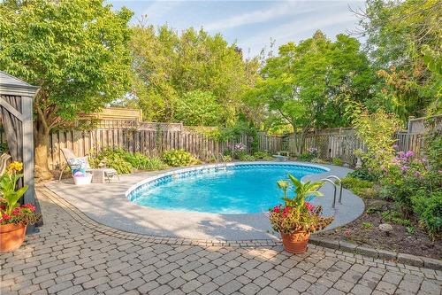 1310 Ester Drive, Burlington, ON - Outdoor With In Ground Pool With Backyard