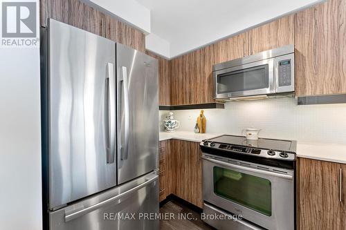 814 - 125 Western Battery Road, Toronto (Niagara), ON - Indoor Photo Showing Kitchen With Stainless Steel Kitchen