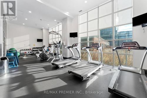 814 - 125 Western Battery Road, Toronto (Niagara), ON - Indoor Photo Showing Gym Room