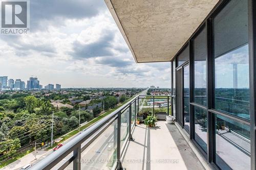 904 - 75 Eglinton Avenue W, Mississauga (Hurontario), ON - Outdoor With Balcony With View With Exterior