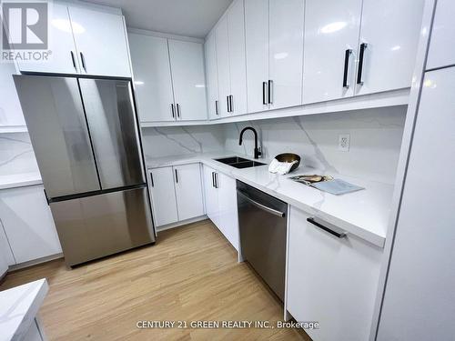 312 - 85 Emmett Avenue, Toronto (Mount Dennis), ON - Indoor Photo Showing Kitchen With Double Sink With Upgraded Kitchen