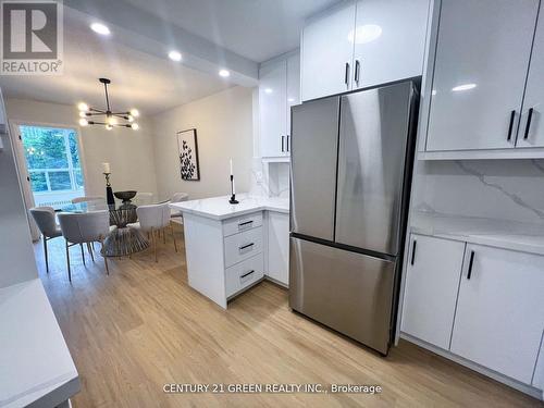 312 - 85 Emmett Avenue, Toronto (Mount Dennis), ON - Indoor Photo Showing Kitchen With Upgraded Kitchen