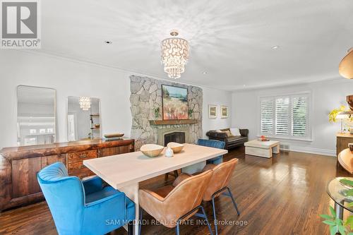 1269 Stavebank Road, Mississauga (Mineola), ON - Indoor Photo Showing Dining Room