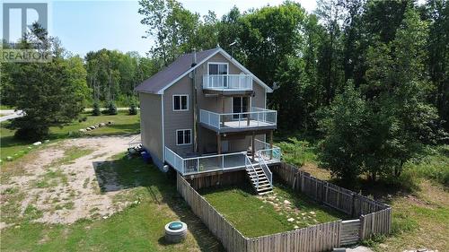 241 Grandor Road, Kagawong, Manitoulin Island, ON - Outdoor With Balcony