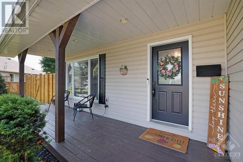 There's nothing like sitting on your porch with a refreshing glass of lemonade! - 116 Mclachlin Street S, Arnprior, ON - Outdoor With Exterior