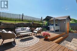 You will love relaxing after a long day on your own private back patio - 