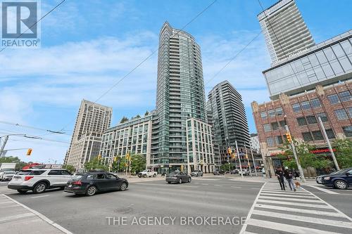 2504 - 600 Fleet Street, Toronto (Waterfront Communities), ON - Outdoor With Facade