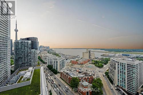 2504 - 600 Fleet Street, Toronto (Waterfront Communities), ON - Outdoor With Body Of Water With View