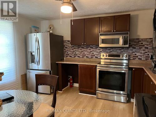 93 Spring Street, Quinte West, ON - Indoor Photo Showing Kitchen With Stainless Steel Kitchen With Upgraded Kitchen