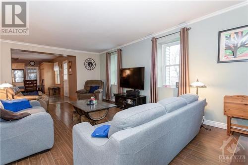 Look at all the natural light this room has! - 1560 South Mcnaughton Road, Admaston, ON - Indoor Photo Showing Living Room