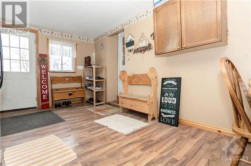 Imagine having a mud room this big!  Makes for a great indoor play area and more! - 1560 South Mcnaughton Road, Admaston, ON - Indoor