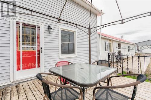 Closer view of the deck; can you picture the barbecues? - 1560 South Mcnaughton Road, Admaston, ON - Outdoor With Deck Patio Veranda With Exterior