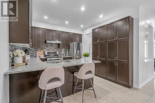 35 Crossbrooks Street, Markham (Cornell), ON - Indoor Photo Showing Kitchen With Stainless Steel Kitchen With Upgraded Kitchen