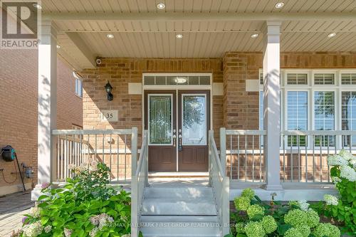 35 Crossbrooks Street, Markham (Cornell), ON - Outdoor With Deck Patio Veranda