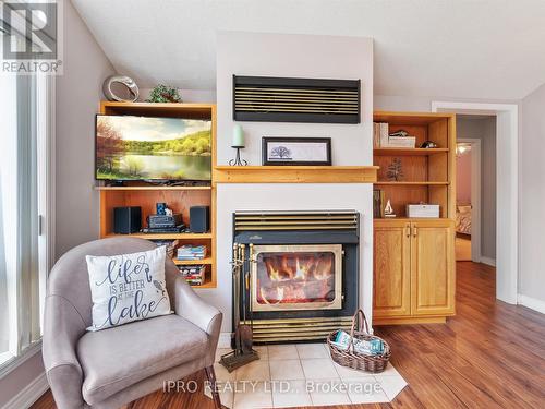 6 Lower Lane, Seguin, ON - Indoor Photo Showing Living Room With Fireplace