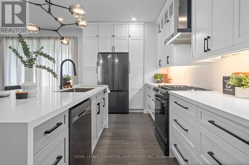 1270 County Road 121, Kawartha Lakes (Fenelon Falls), ON - Indoor Photo Showing Kitchen With Upgraded Kitchen