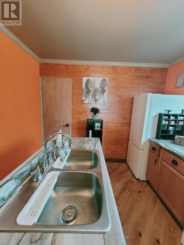 8 Sarah Street, Chatham-Kent (Thamesville), ON - Indoor Photo Showing Kitchen With Double Sink