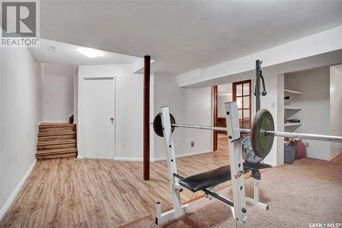 206 Frobisher Crescent, Saskatoon, SK - Indoor Photo Showing Gym Room