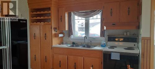 11 Teachers Lane, Anchor Point, NL - Indoor Photo Showing Kitchen With Double Sink