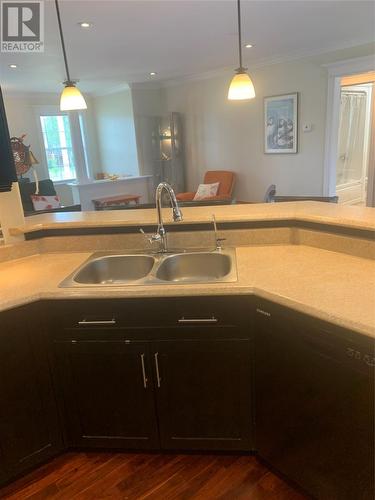 16 Laytes Avenue, Lewisporte, NL - Indoor Photo Showing Kitchen With Double Sink