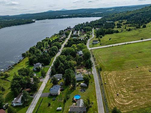 Aerial photo - 131 Rue Des Mésanges, Val-Des-Sources, QC - Outdoor With Body Of Water With View