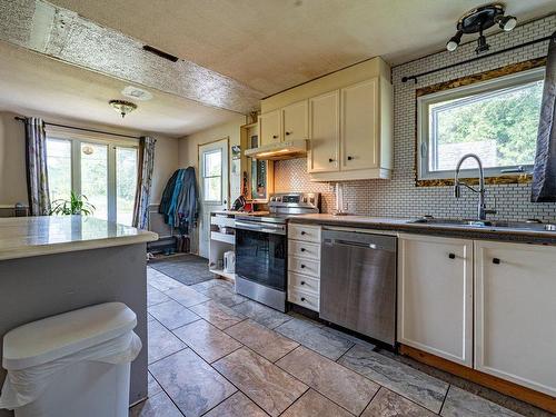 Kitchen - 131 Rue Des Mésanges, Val-Des-Sources, QC - Indoor Photo Showing Kitchen With Double Sink