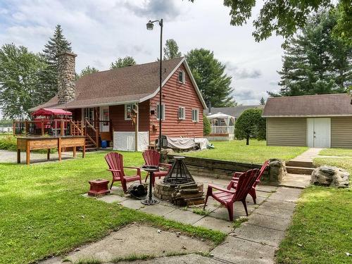 Backyard - 27 Rue Des Trois-Lacs, Princeville, QC 