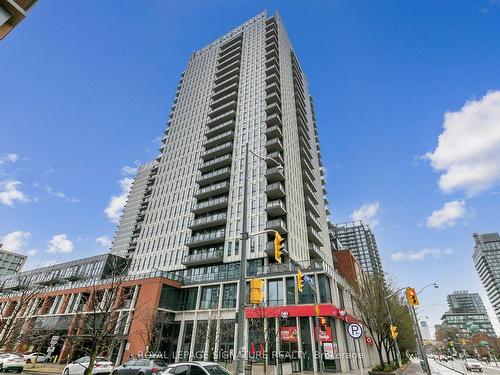 510-170 Sumach St, Toronto, ON - Outdoor With Balcony With Facade