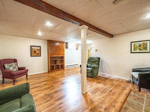 Salle familiale - 34 Rue Trottier, Victoriaville, QC - Indoor Photo Showing Basement