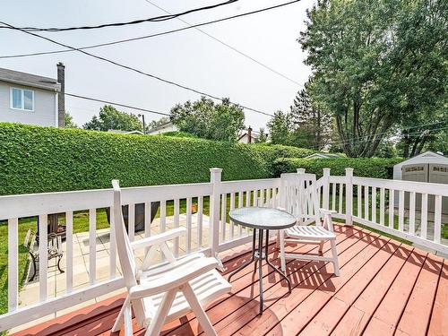 Patio - 34 Rue Trottier, Victoriaville, QC - Outdoor With Deck Patio Veranda