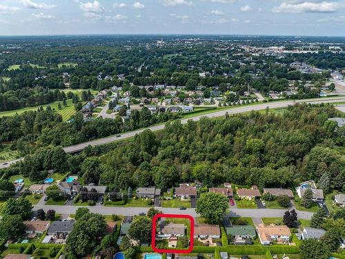 Aerial photo - 34 Rue Trottier, Victoriaville, QC - Outdoor With View