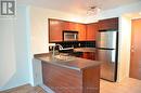 418 - 219 Fort York Boulevard, Toronto (Niagara), ON  - Indoor Photo Showing Kitchen With Double Sink 