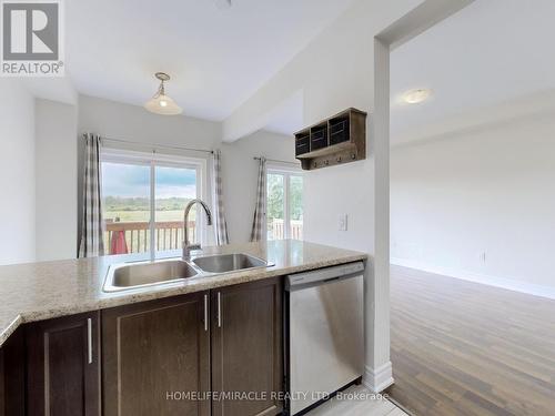 297 Atkinson Street, Clearview (Stayner), ON - Indoor Photo Showing Kitchen With Double Sink