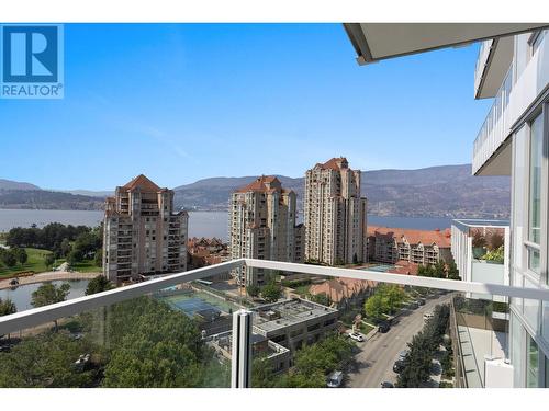 1181 Sunset Drive Unit# 1204, Kelowna, BC - Outdoor With Body Of Water With Balcony With View