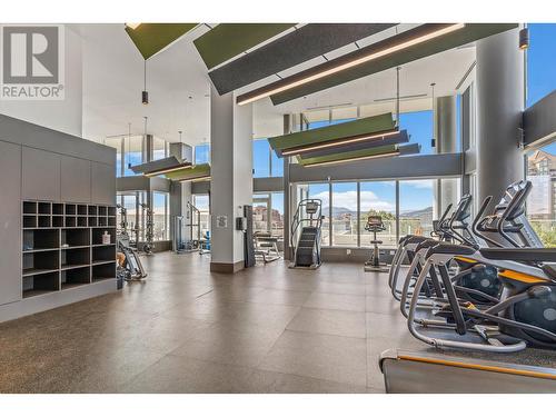 1181 Sunset Drive Unit# 1204, Kelowna, BC - Indoor Photo Showing Gym Room