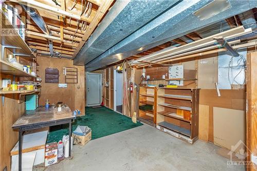 213 Ancaster Avenue, Ottawa, ON - Indoor Photo Showing Basement