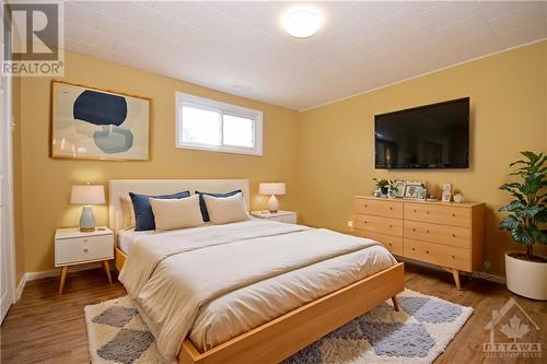 Virtually Staged Bedroom - 2300 Highway 43 County Road, Smiths Falls, ON - Indoor Photo Showing Bedroom