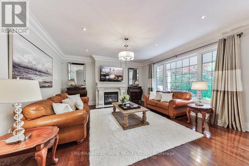 526 Hidden Trail, Oakville, ON - Indoor Photo Showing Living Room With Fireplace