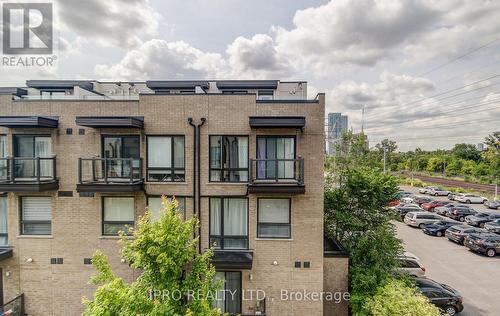 98 - 30 Fieldway Road, Toronto (Islington-City Centre West), ON - Outdoor With Balcony With Facade