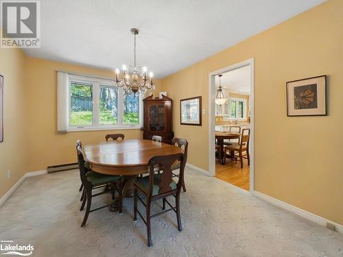 8 Waubeek Street, Parry Sound, ON - Indoor Photo Showing Dining Room