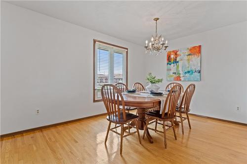 DINING ROOM - 62 Eastbury Drive, Stoney Creek, ON - Indoor Photo Showing Dining Room