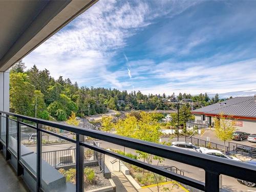 202-3529 Dolphin Dr, Nanoose Bay, BC - Outdoor With Balcony With View
