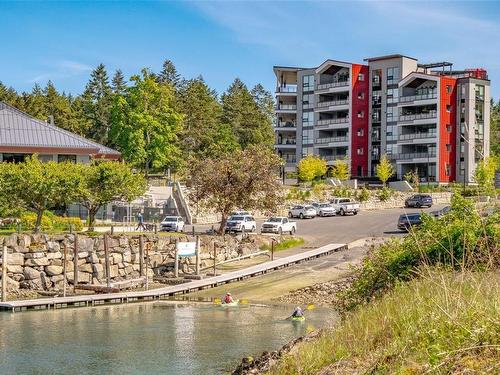 202-3529 Dolphin Dr, Nanoose Bay, BC - Outdoor With Body Of Water With Balcony