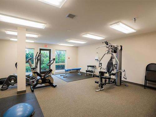 205-555 Franklyn St, Nanaimo, BC - Indoor Photo Showing Gym Room