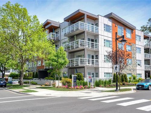 409-9861 Third St, Sidney, BC - Outdoor With Balcony With Facade
