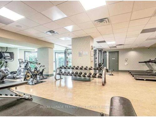 305-10 Bloorview Pl, Toronto, ON - Indoor Photo Showing Gym Room