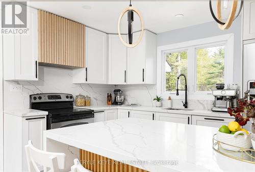 1322 Britannia Road, Huntsville, ON - Indoor Photo Showing Kitchen With Upgraded Kitchen