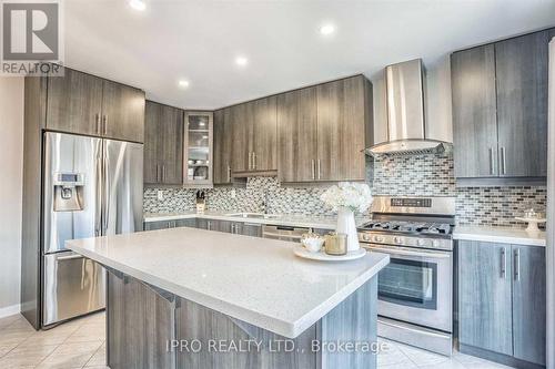 188 Ruhl Drive, Milton, ON - Indoor Photo Showing Kitchen With Stainless Steel Kitchen With Upgraded Kitchen